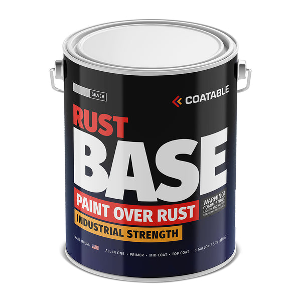 Rust Base Direct to Metal Primer & Rust Coating - 1 Qt, 1 & 5 Gal ...